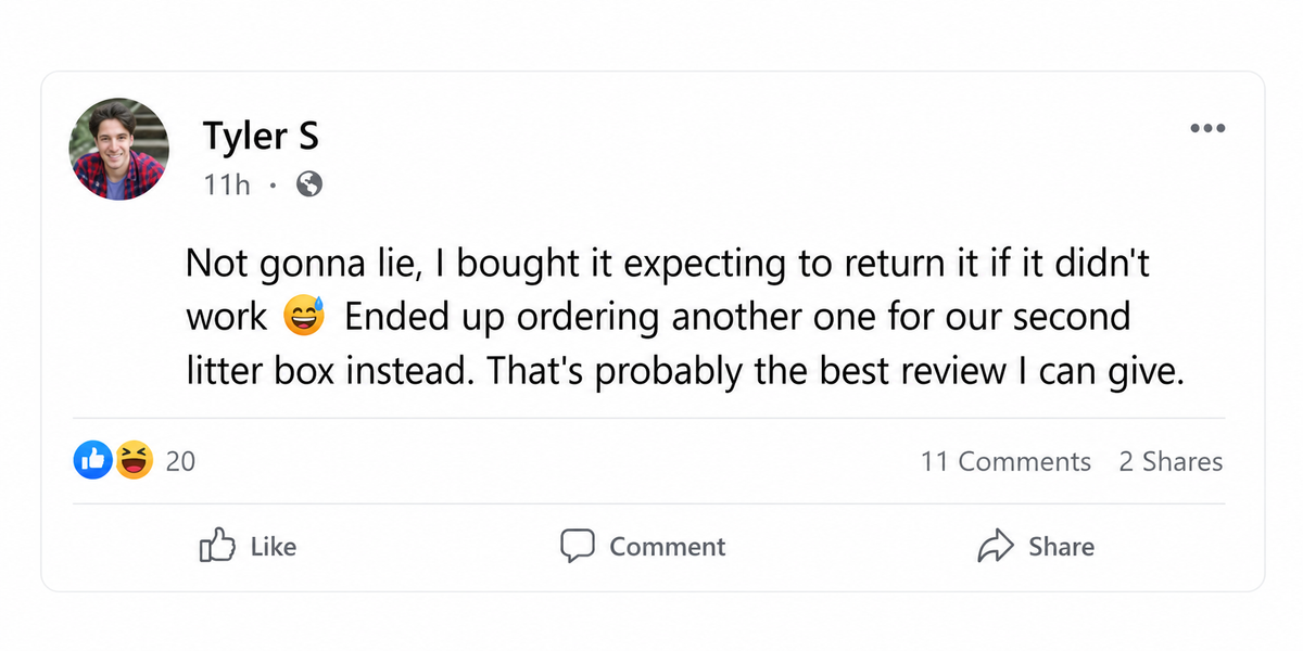 Customer comment 5