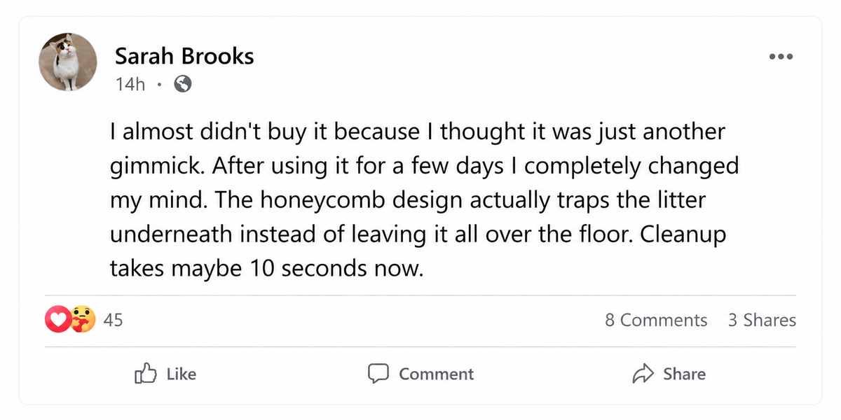 Customer comment 8