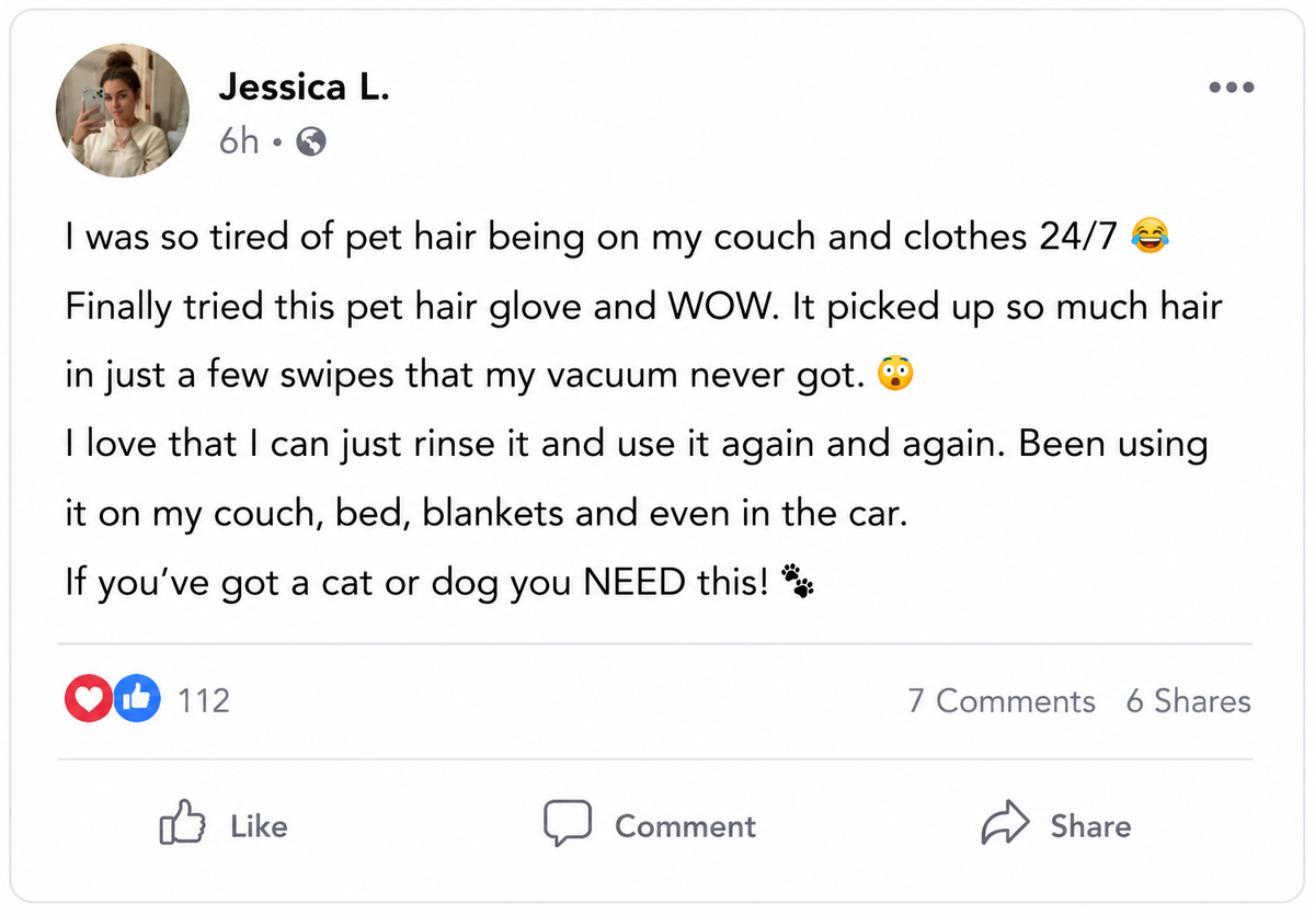 Customer comment 5