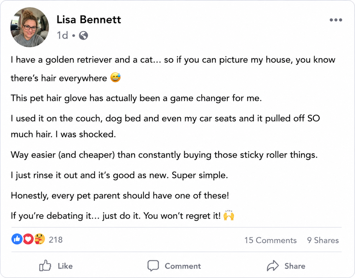 Customer comment 2