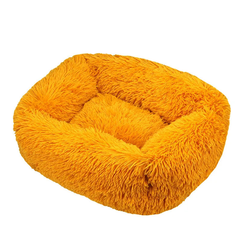 Plush Square Bed