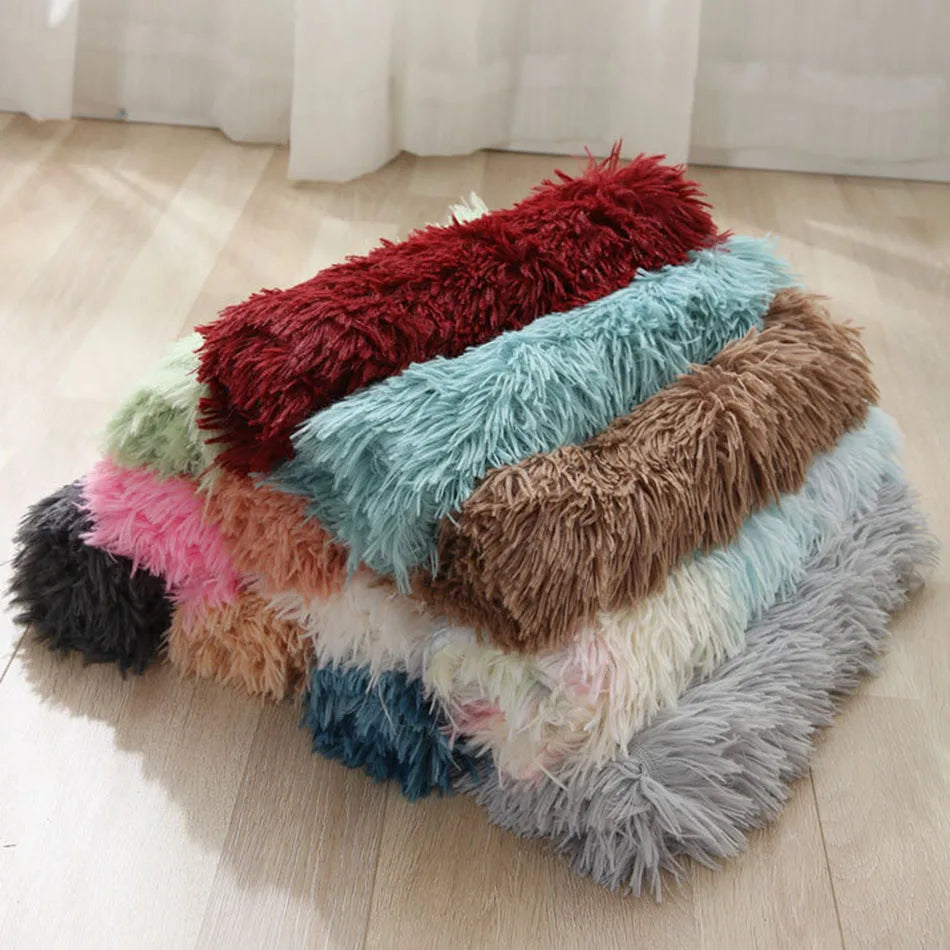 Soft Plush Pet Bed Mat