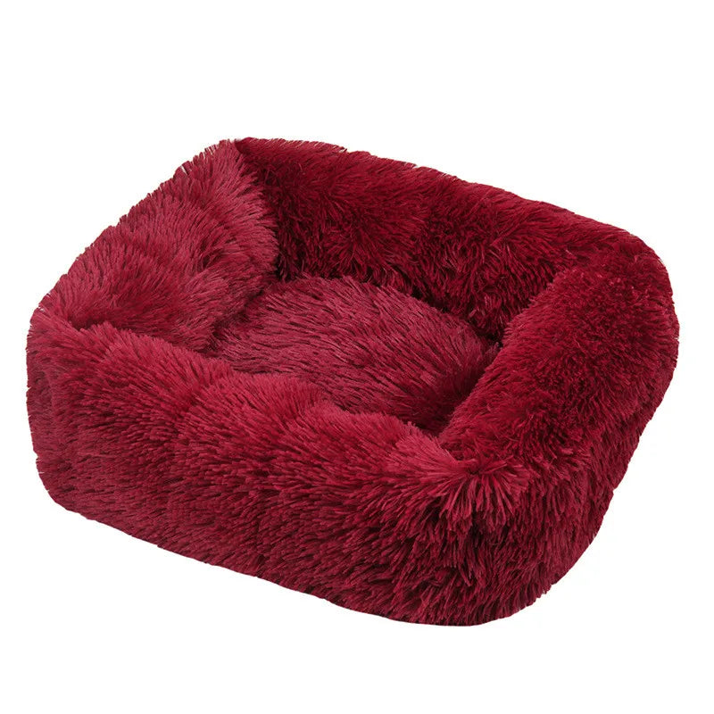 Plush Square Bed